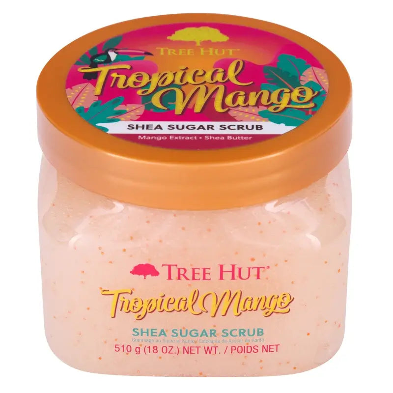 Tree Hut Scrub di zucchero, Mango tropicale, 510 g