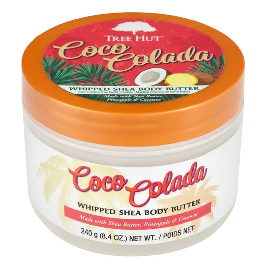 Tree Hut Burro Corpo Soufflé, Cocco Colada, 240 g