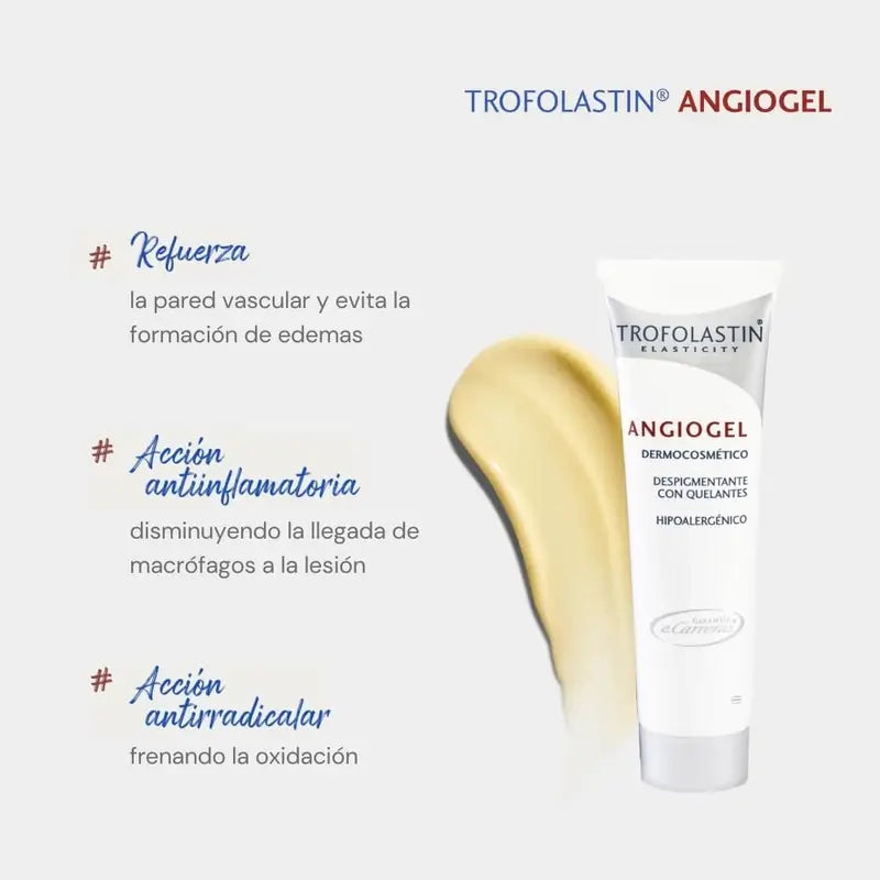 Trofolastin Angiogel Crema Depigmentante 100 Ml