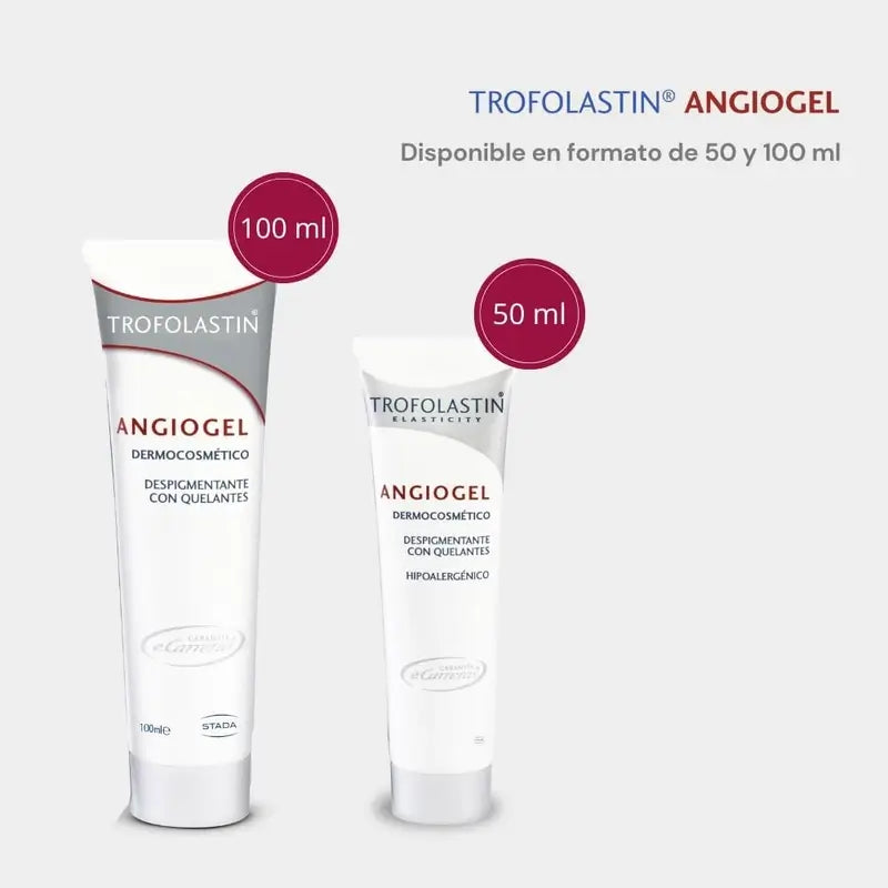 Trofolastin Angiogel Crema Depigmentante 100 Ml