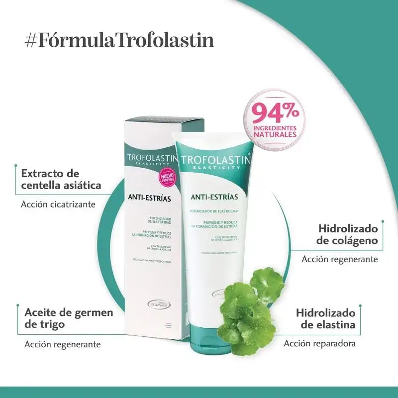 Trofolastin Crema Smagliature confezione da 3 x 100 ml