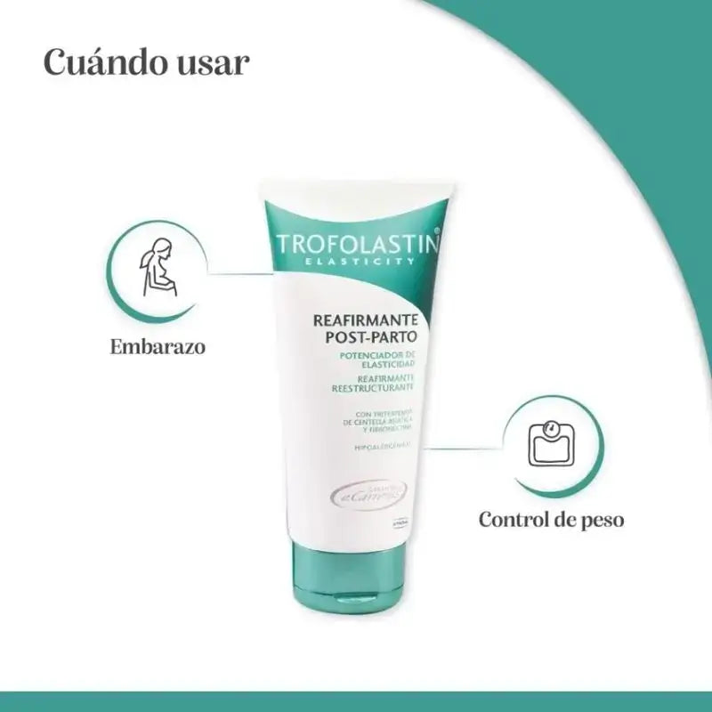 Trofolastin Crema rassodante post-partum, confezione da 2 x 200 ml