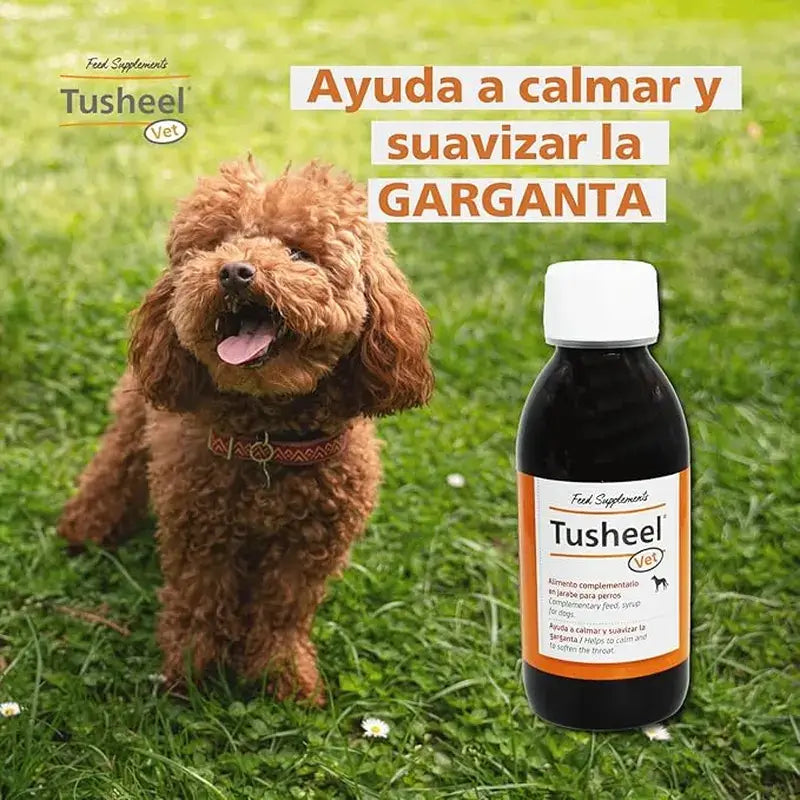 Heel Tusheel Sciroppo veterinario per la tosse di cani e gatti 150 ml