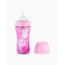 Twistshake Anti Colic Bottle Steel Pink , 330 ml