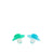 Twistshake Succhietto blu e verde 0-6M , 2 unità