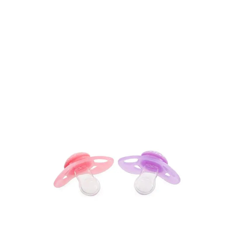 Ciuccio Twistshake Rosa e Viola 6+M , 2 unità