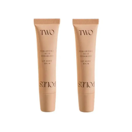 Two Poles Lip Hero Balm Untinted , Confezione 2 x 11 ml