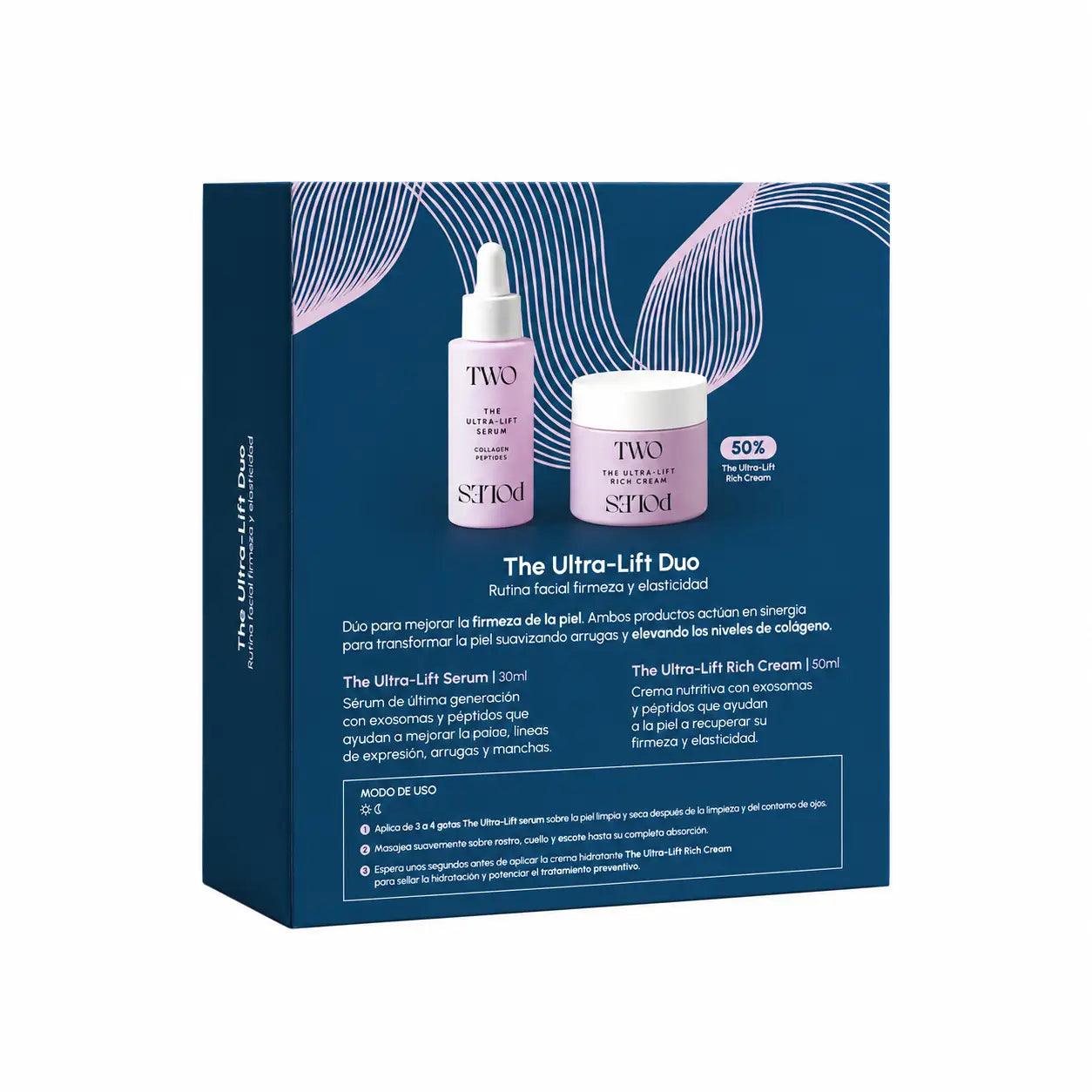 Two Poles Pack Ultra-Lift Duo: siero e crema, 80 ml