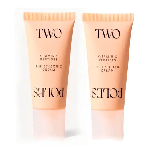 Two Poles The Eyeconic Cream Crema Occhi, Confezione 2 x 15 Ml