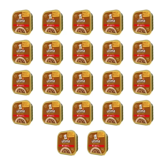 Ultima Mini Paté di manzo, 150 g, confezione da 22