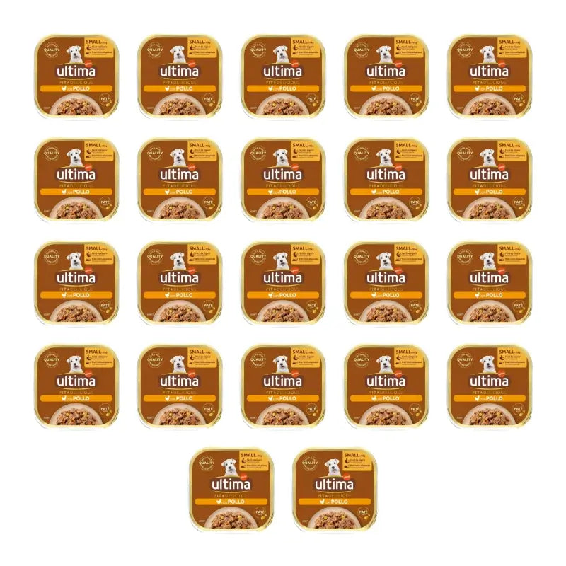 Ultima Mini Paté al pollo, 150 g, confezione da 22