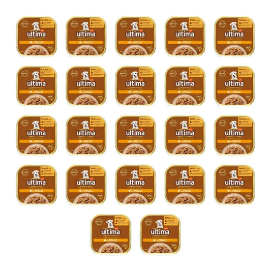 Ultima Mini Paté al pollo, 150 g, confezione da 22