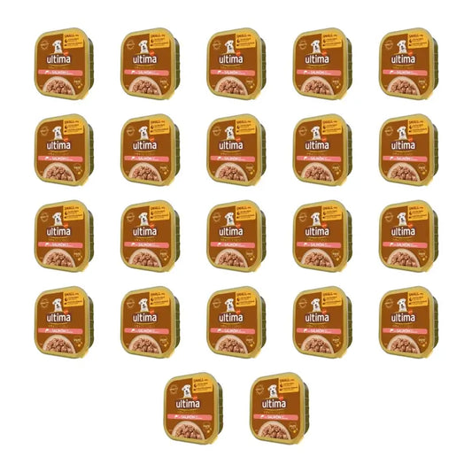 Ultima Mini Paté al salmone, 150 g, confezione da 22