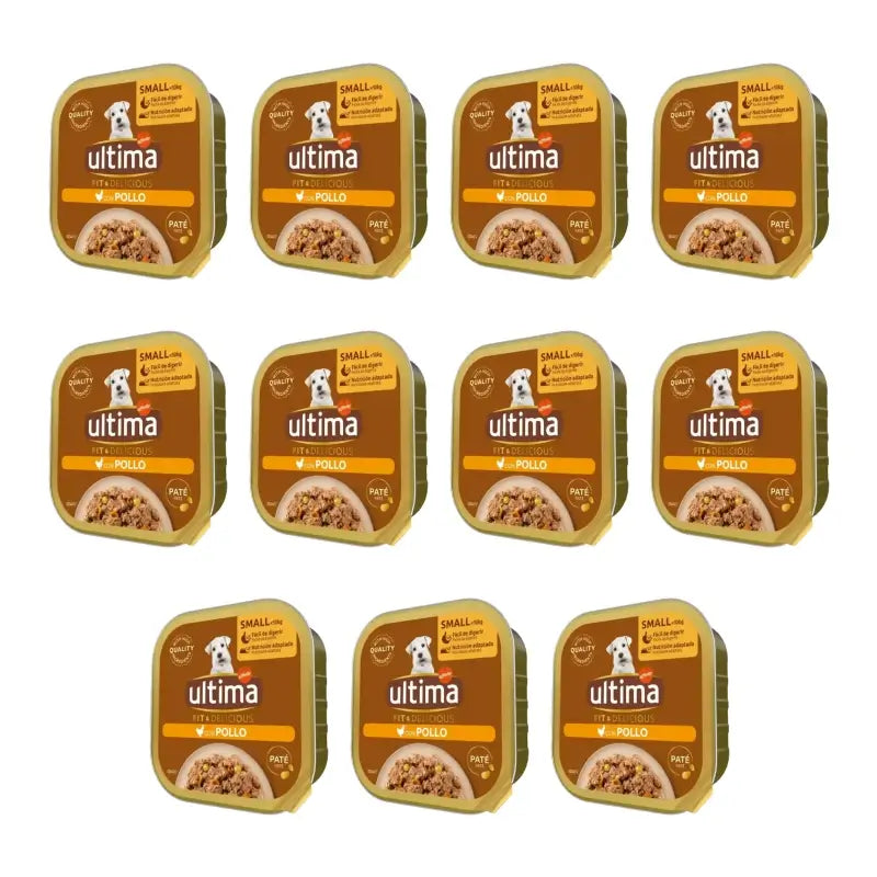 Ultima Mini Pollo e Manzo, 100 g, confezione da 11