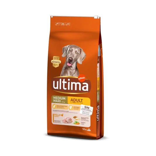 Ultima Pienso Dog Ad Pollo, 12 kg