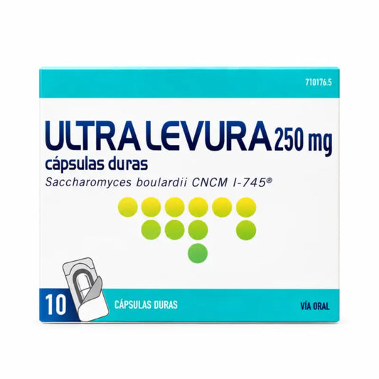 Ultra Levura 250 mg 10 capsule rigide