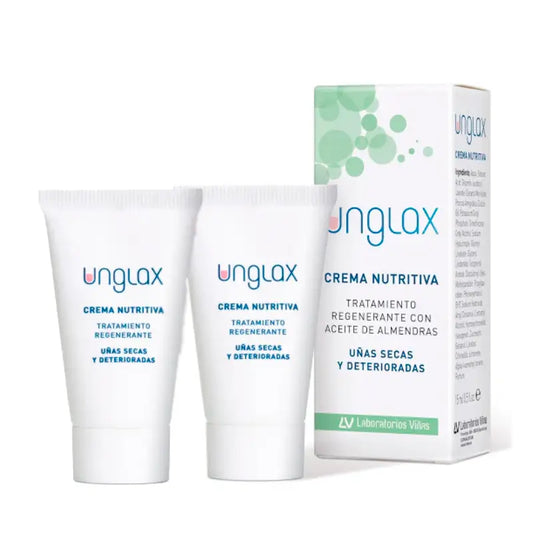Unglax Duplo Crema Nutriente, 2 X 15 Ml