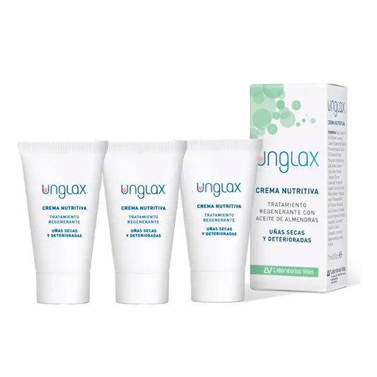 Unglax Triplo Crema Nutriente, 3 X 15 Ml
