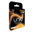 Preservativi Uniq Classic senza lattice, 3 pezzi.