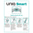 Preservativi pre-erezione Uniq Smart senza lattice 3 unità