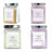 Integratore alimentare unico rosa giallo, viola, verde e rosa, confezione da 4x300 grammi