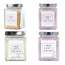 Integratore alimentare unico rosa giallo, viola, verde e rosa, confezione da 4x300 grammi