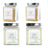 Integratore alimentare Unique Pink Yellow & Green, confezione 4x300g