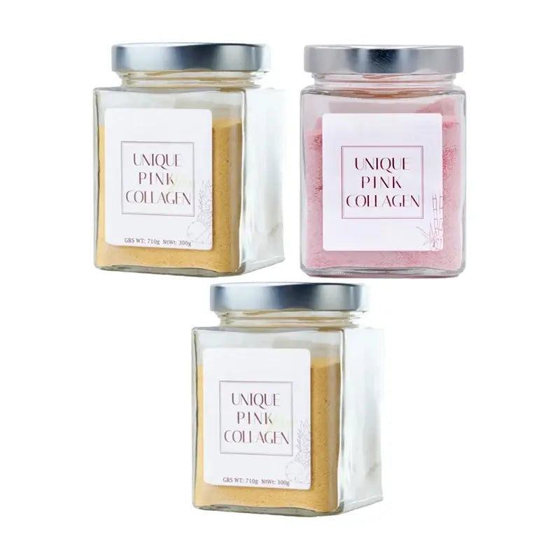 Integratore alimentare Unique Pink Yellow & Pink, confezione da 3x300g