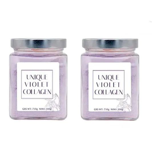 Integratore alimentare di collagene Unique Violet, confezione da 2x300 grammi