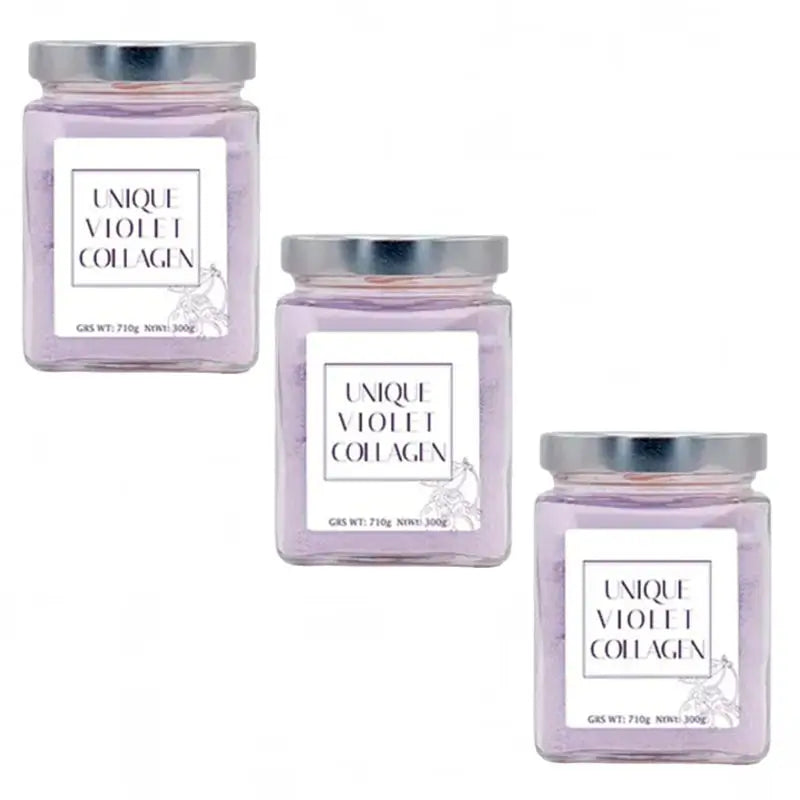 Integratore alimentare di collagene Unique Violet, Tripo 3x300 grammi