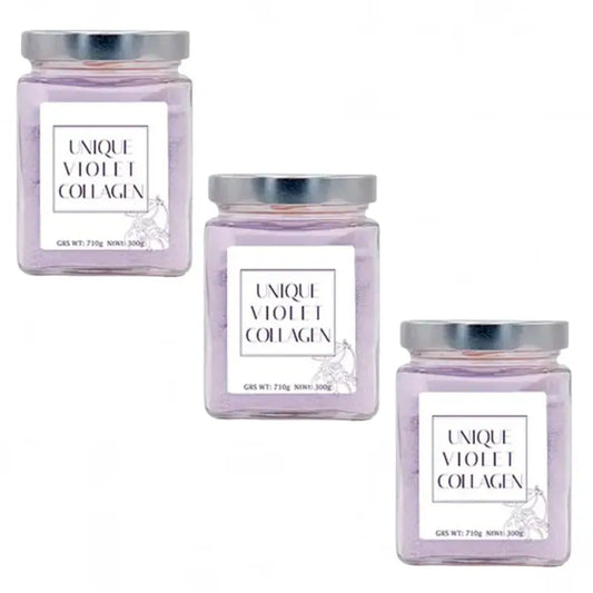 Integratore alimentare di collagene Unique Violet, Tripo 3x300 grammi