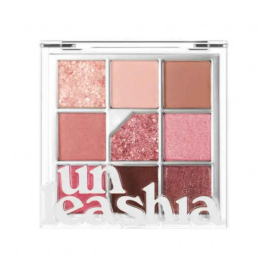 Unleashia Glitterpedia Palette Occhi N°5 All Of Dusty Rose, 6,2 gr