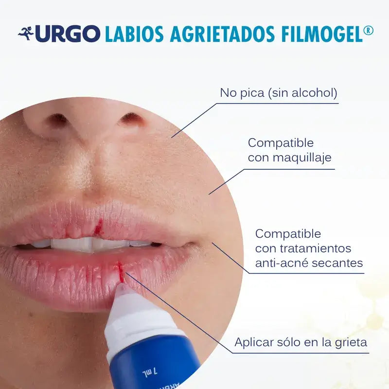 Urgo Filmogel labbra screpolate, 7 Ml