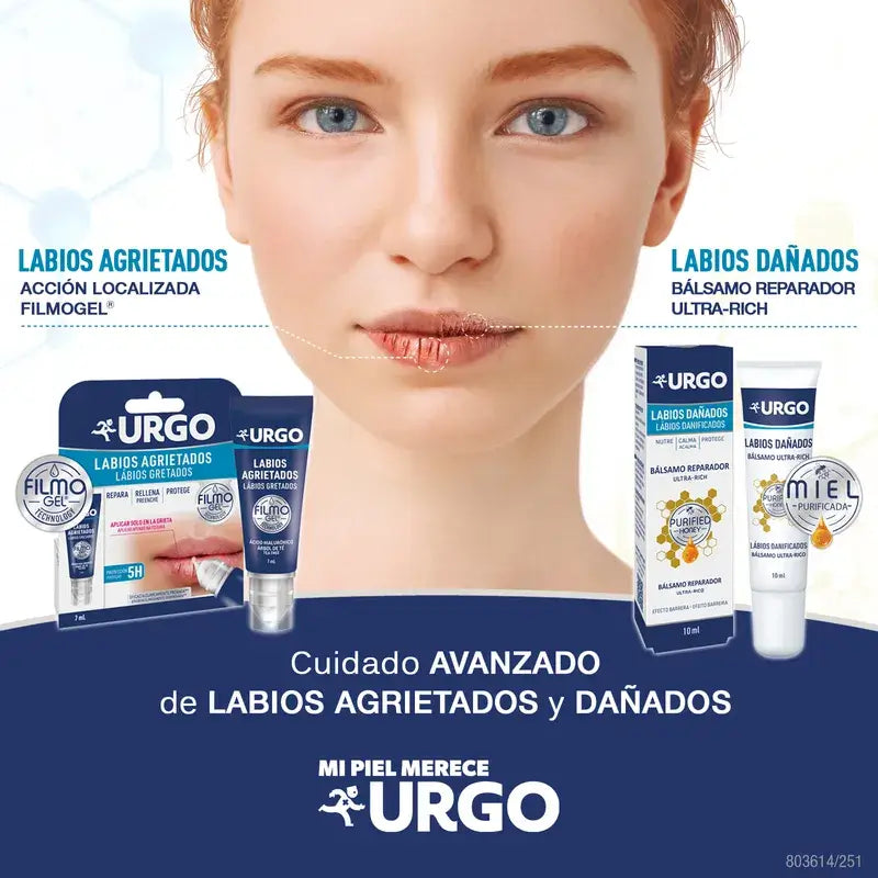 Urgo Filmogel labbra screpolate, 7 Ml