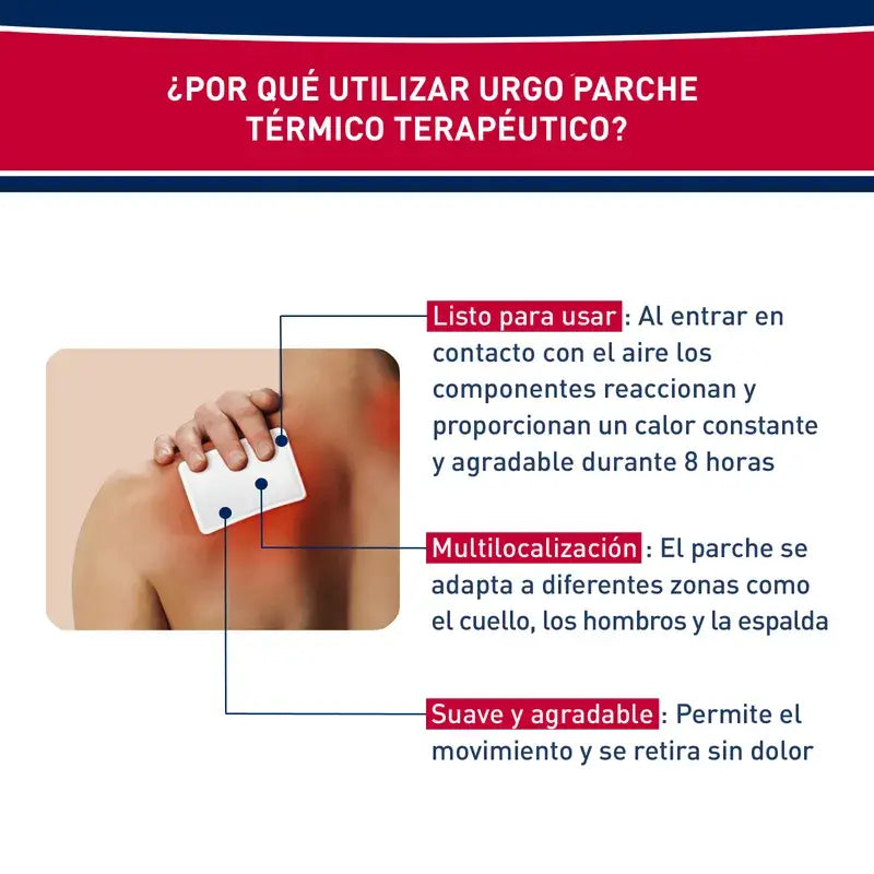 Urgo Toppa termica terapeutica , 2 unità