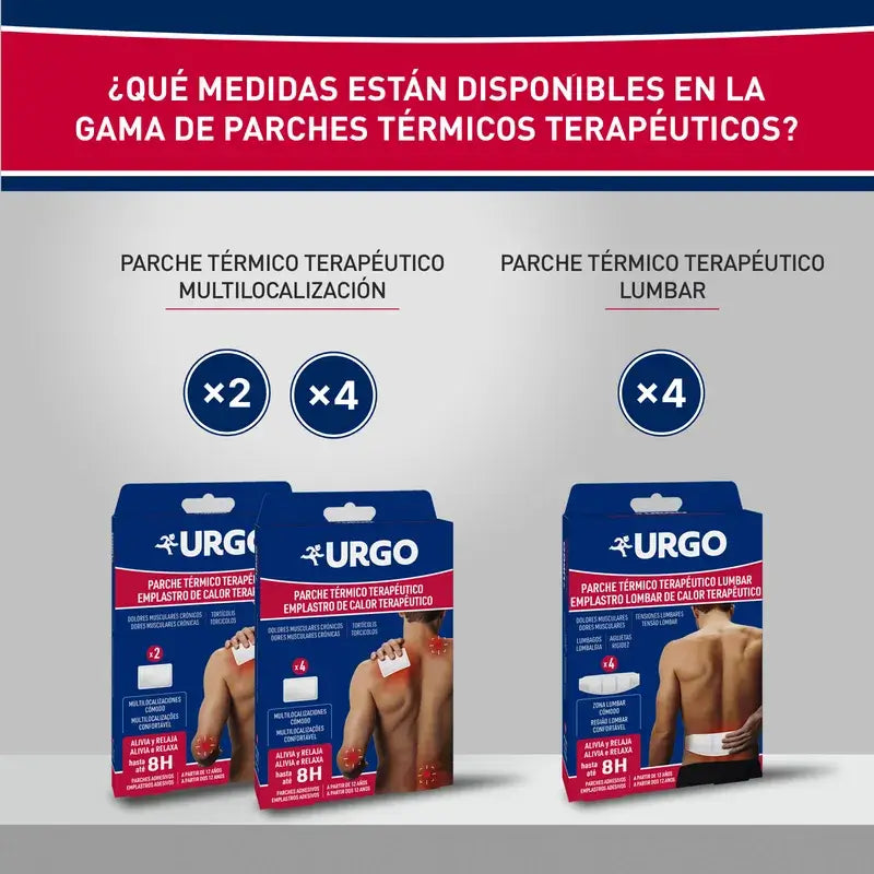 Urgo Toppa termica terapeutica , 2 unità
