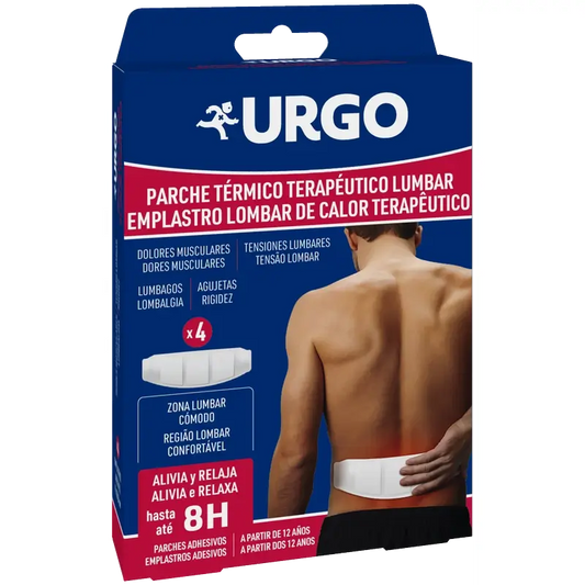 Urgo Toppa termica lombare terapeutica , 4 unità
