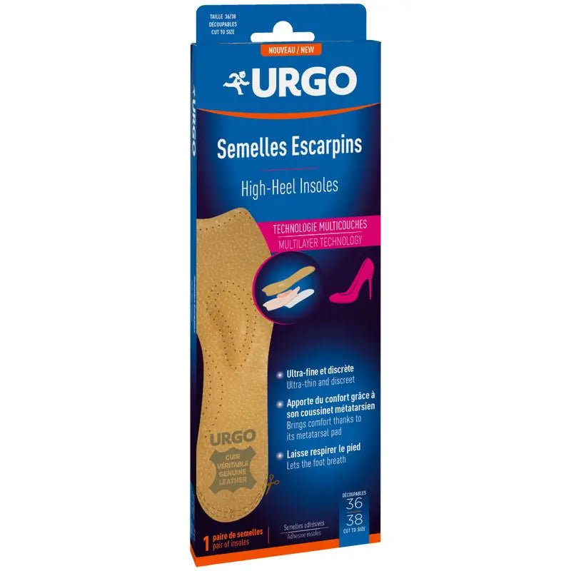 Solette Urgo Tacco Alto, misura 36-38