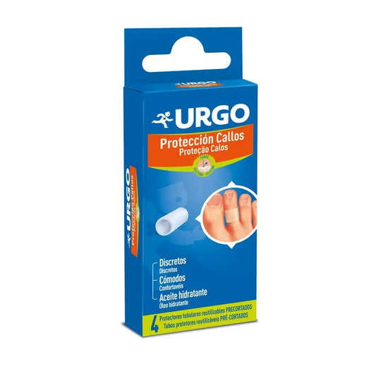 Urgo Callus Protector Tubi pretagliati riutilizzabili, 4 unità