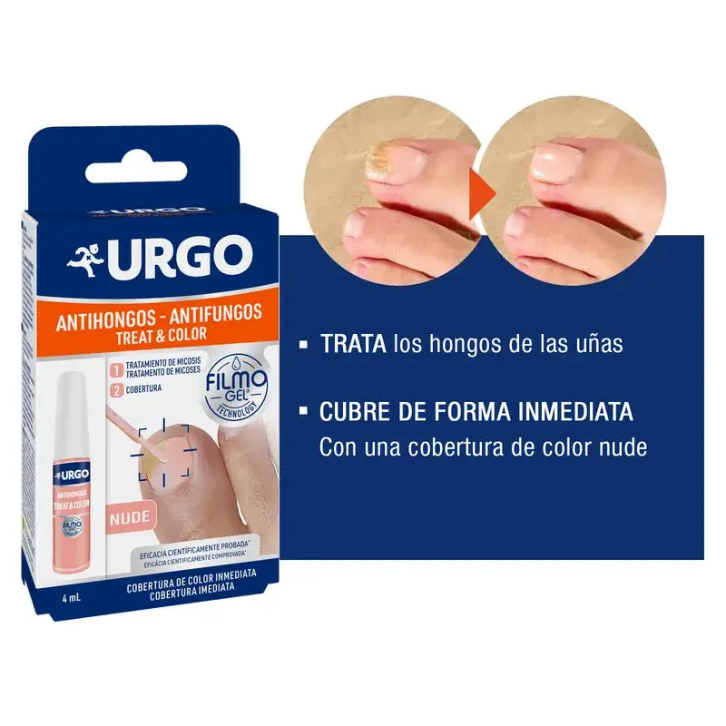 Urgo - Filmogel antimicotico trattante e colorante - flacone da 4 ml