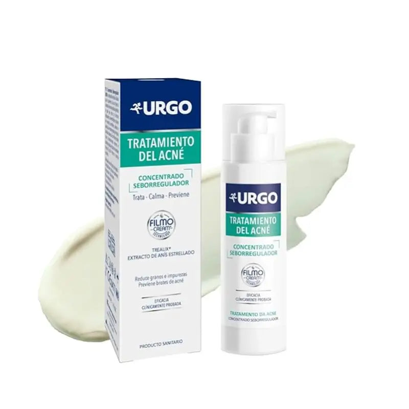 Urgo Trattamento Acne Concentrato Seboregolatore, 30 Ml