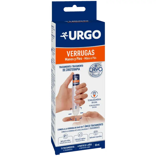 Urgo - Crioterapia delle verruche - Flacone 38 ml, 15 trattamenti