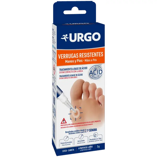Urgo - Verruche resistenti - Stick 2 ml, 28 applicazioni