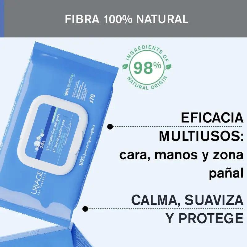 Uriage Salviette per bambini 70 unità