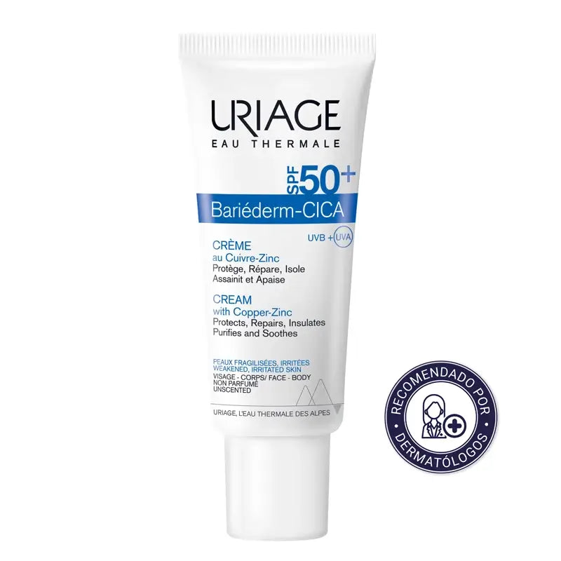 Uriage Bariéderm Cica Cream SPF 50+ 40 ml