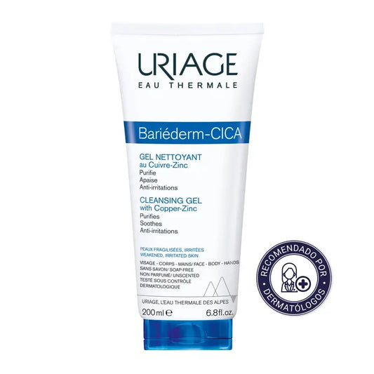 Uriage Bariéderm Cica Gel detergente , 200 ml