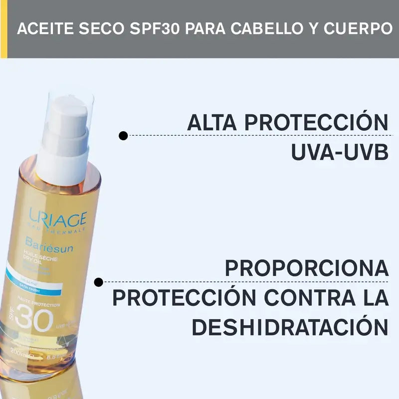 Uriage Bariésun Olio secco SPF30, 200 ml