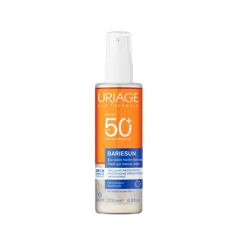 Uriage Bariésun Acqua di protezione solare rinfrescante Spf50+, 200ml