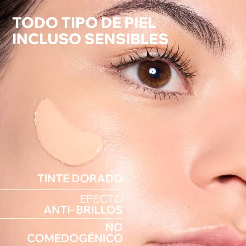 Uriage Bariésun Crema Minerale Compatta SPF 50+ Colore Dorato 10 g