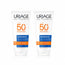 Uriage Bariésun Crema minerale SPF 50+ 100 ml, confezione da 2